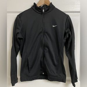Women’s NIKE Golf Tour Performance Therma-Fit Black Full Zip Jacket Size M